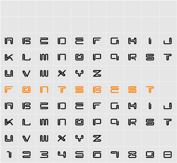 CyberMonkey Character Map