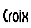 Croix Font Image