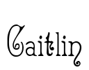 Caitlin Font Image