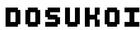 DOSUKOI Font Image