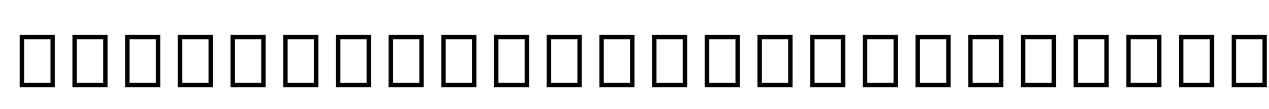 Arial Alternative Symbol Font Image