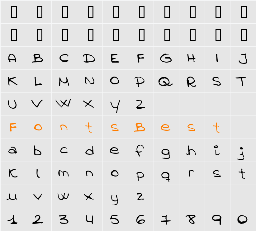 Anmari Character Map