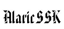 AlaricSSK Font Image