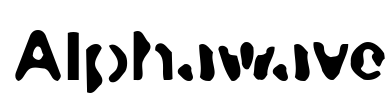 Alphawave Font Image