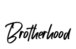 Brotherhood Font Image