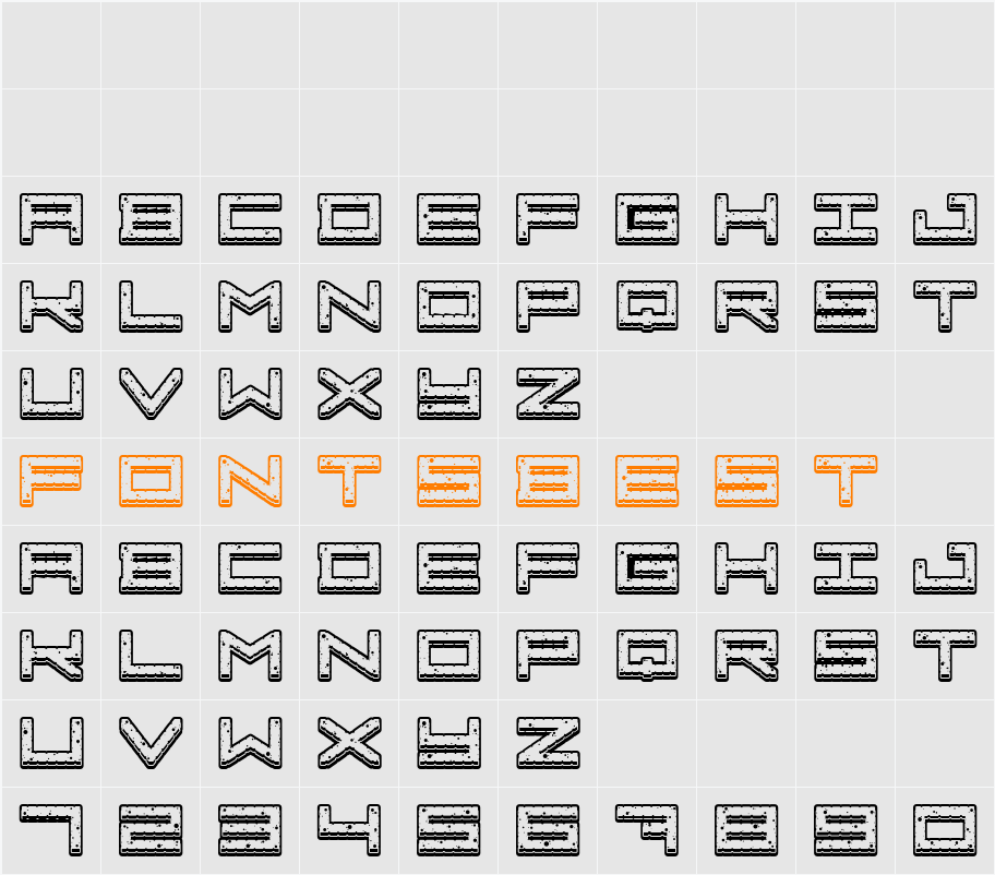 Crazy COokies Character Map