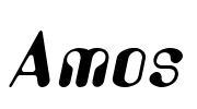 Amos Font Image