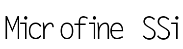 Microfine SSi Font Image