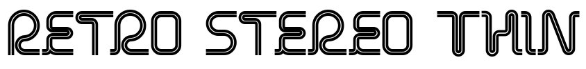 Retro Stereo Thin