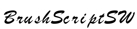 BrushScriptSW