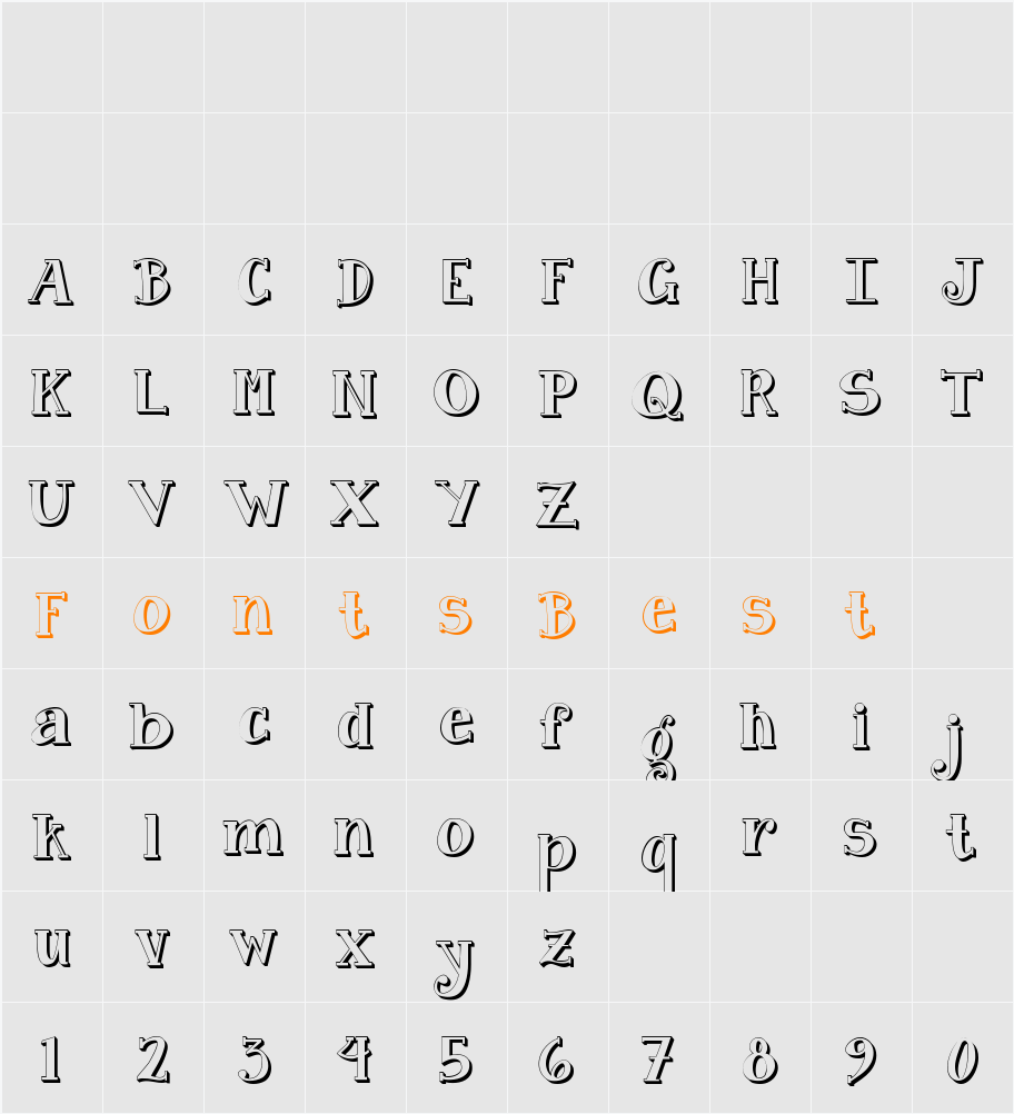 Janda Curlygirl Pop Character Map
